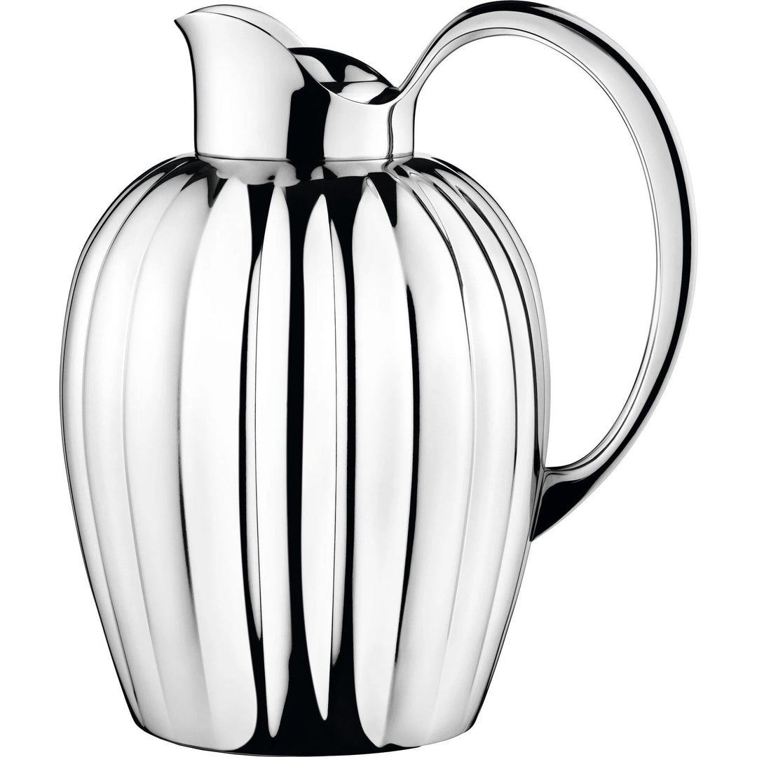 Georg jensen Georg jensen Bernadotte Termokande 1 liter, sølv ❤ detaljebillede i kategorien Termokande