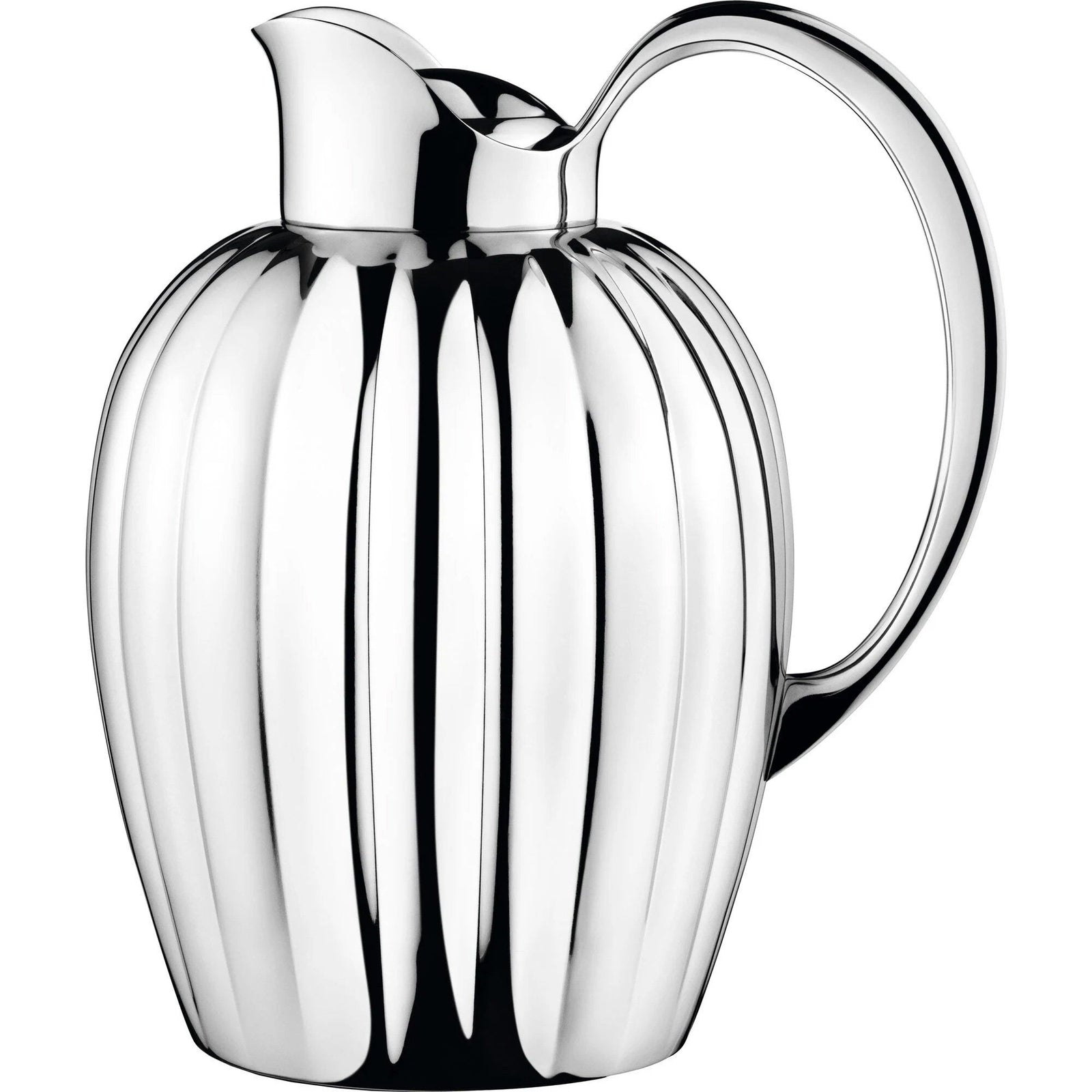 Georg jensen Georg jensen Bernadotte Termokande 1 liter, sølv ❤ detaljebillede i kategorien Termokande