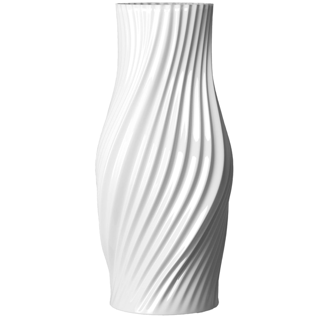 Lyngby porcelæn Lyngby Porcelæn Twist Vase 31 cm, hvid ❤ produktbillede (Vaser & Krukker)