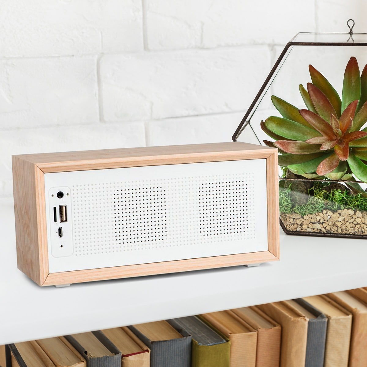 Produktbillede af Køb Trådløs Bluetooth Højtaler fra OneDer Sort på tilbud