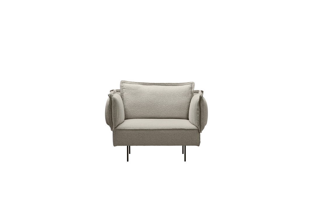 Produktbillede af HANDVÄRK LOVE SEAT BOUCLE CLOUD 100 i premium kvalitet