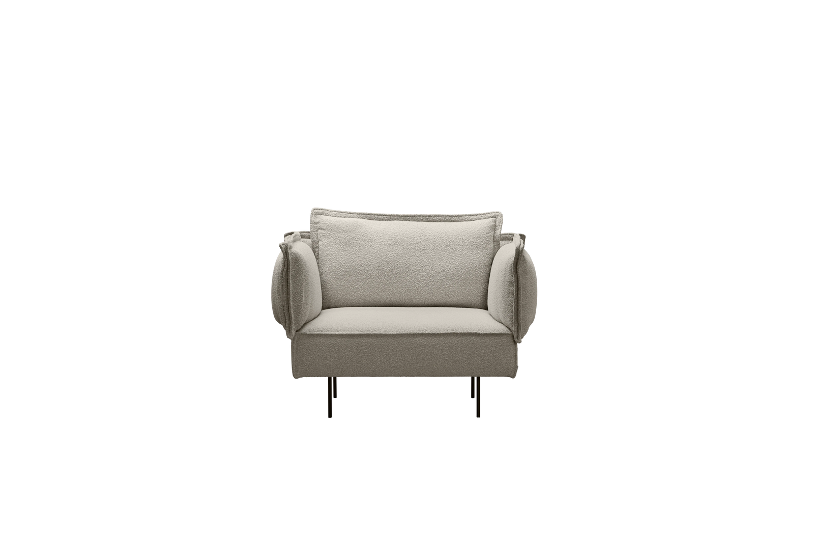 Produktbillede af HANDVÄRK LOVE SEAT BOUCLE CLOUD 100 i premium kvalitet
