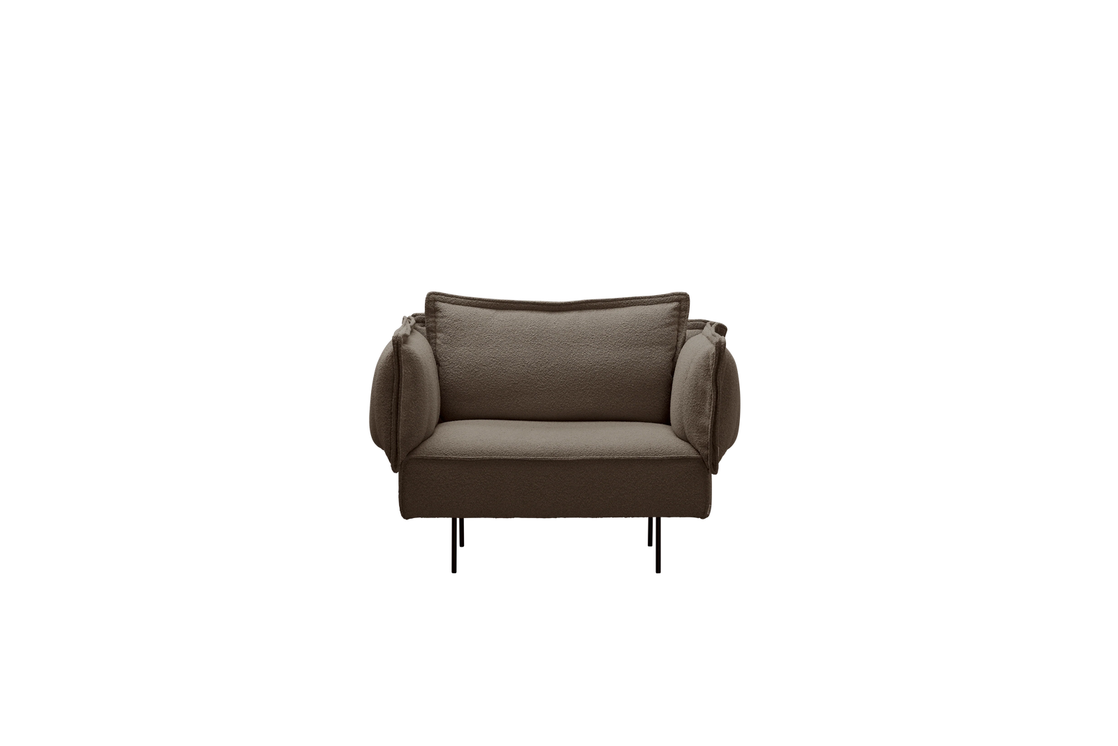 Produktbillede af HANDVÄRK LOVE SEAT BOUCLE SOIL 100 i premium kvalitet
