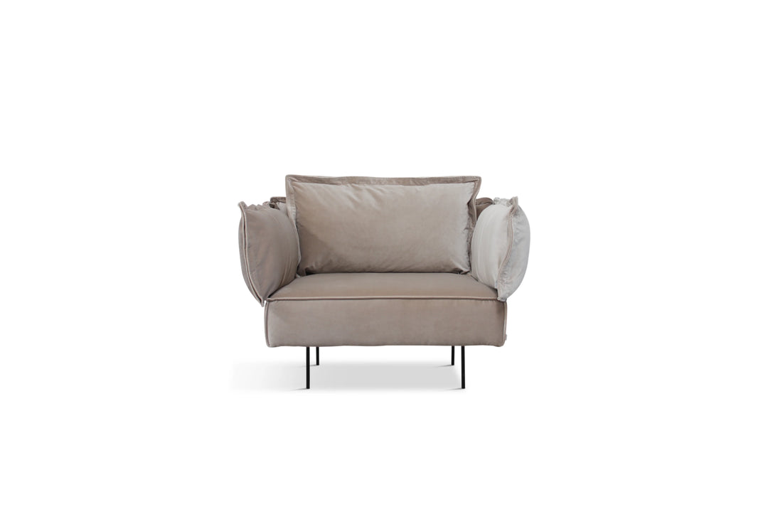 Produktbillede af HANDVÄRK LOVE SEAT VELVET 100 i premium kvalitet