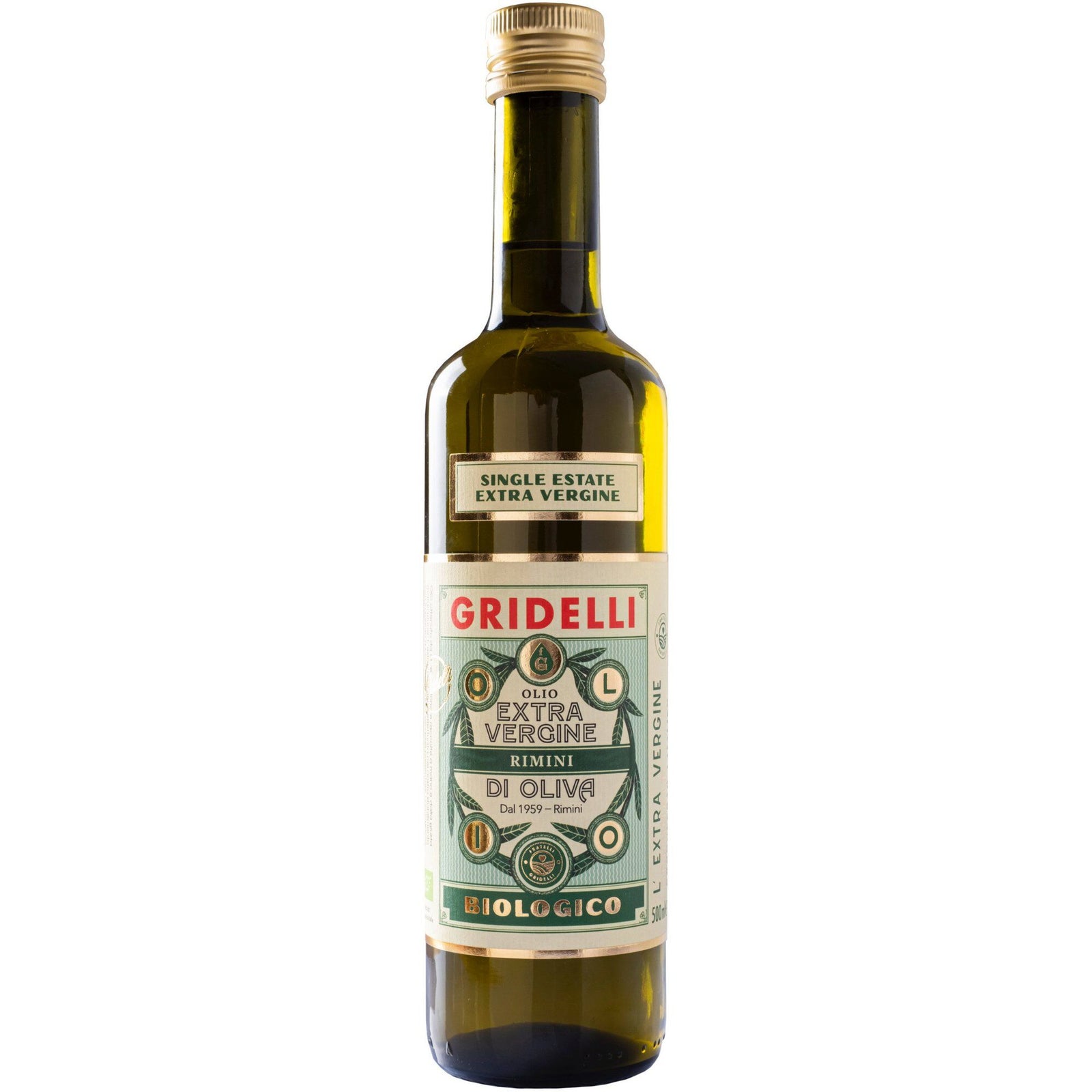 Fratelli gridelli Fratelli gridelli Rimini olivenolie, 500 ml ❤ detaljebillede (Olie)