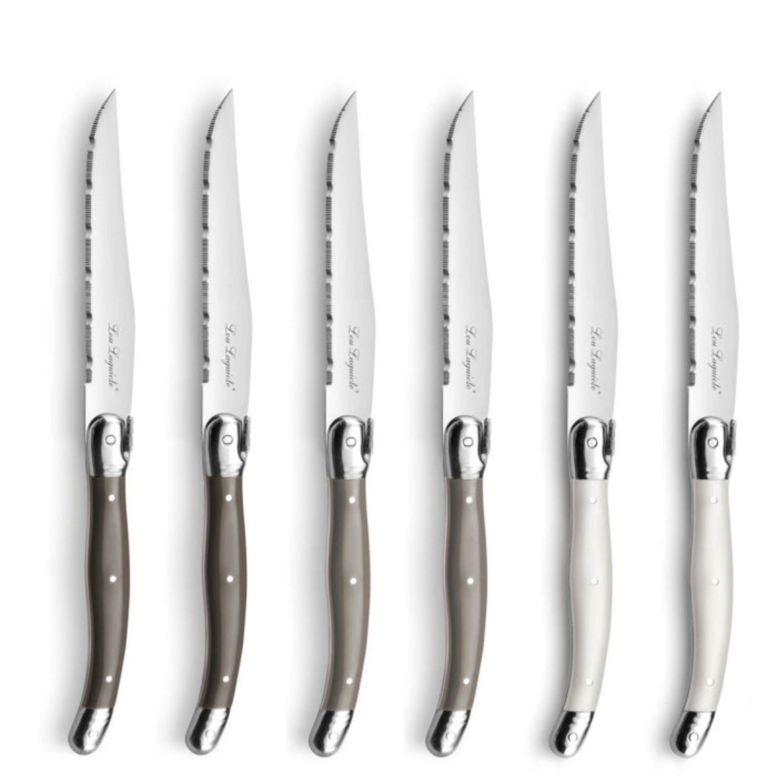 Se Lou laguiole Tradition steakknive 6-pak, mix ✔ Stort online udvalg i Lou laguiole - Køb online på udsalg og tilbud lige nu ✔ Meget billig fragt og hurtig levering: 1 - 2 hverdage - Varenummer: KTCH-59326 og barcode / Ean: 3546698949063 på lager - Udsalg på Hjem og madlavning, Opbevaring og organisering Spar op til 51% - Over  857 kendte brands på udsalg