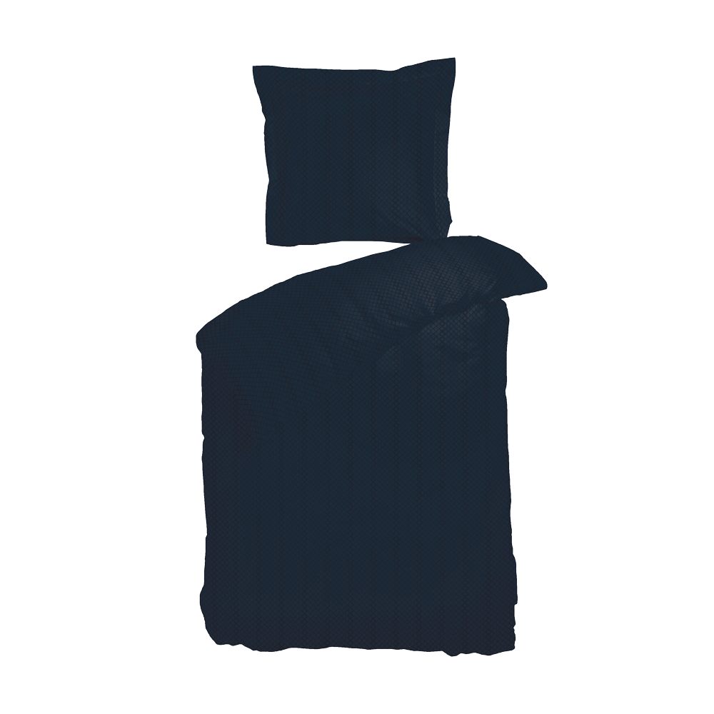 Produktbillede af OPAL Sengesæt royal blue 140x200 cm på tilbud i høj kvalitet