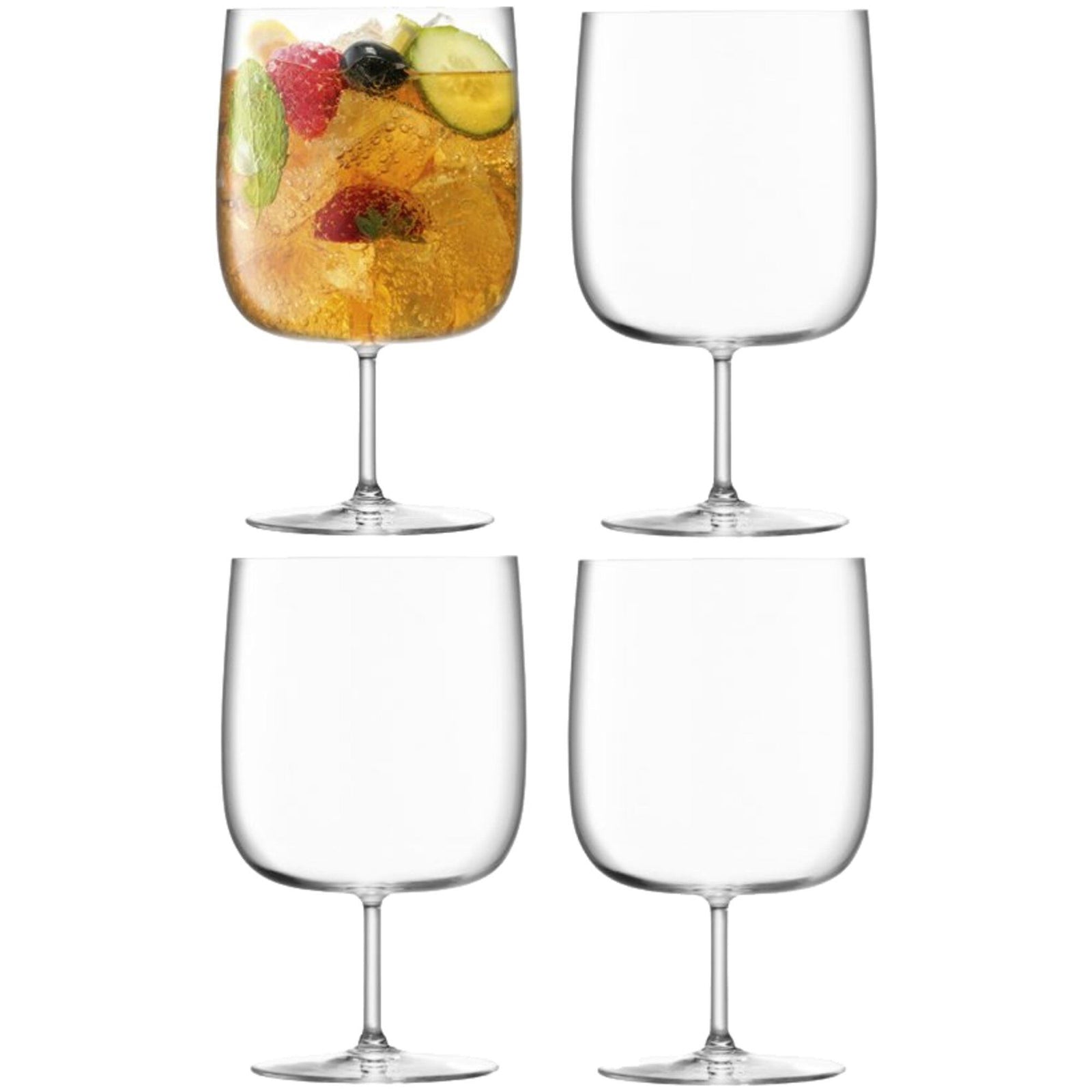 Lsa Lsa Borough Craft Beer Ølglass, 4 stk ❤ vinkelbillede (Glas)