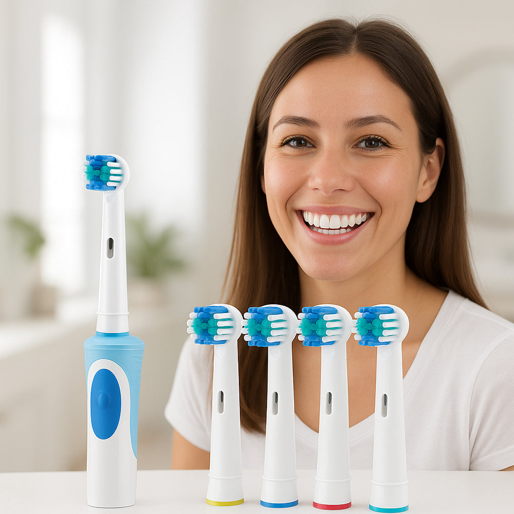 Produktbillede af Køb 4 stk. tandbørstehoveder til Oral-B på tilbud