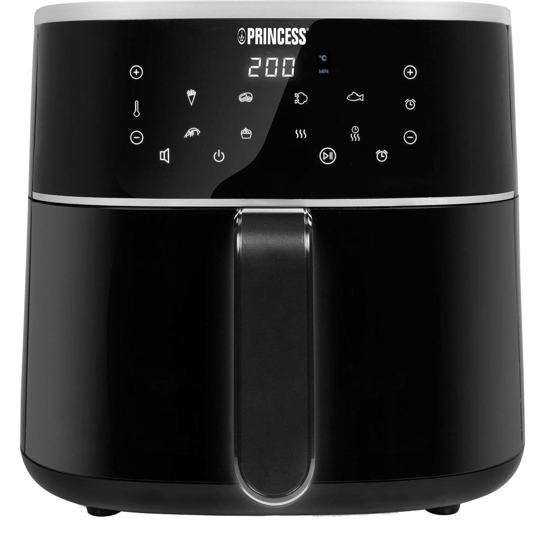 Princess Princess Airfryer 6 liter, sort/sølv ❤ produktfoto (Airfryer)