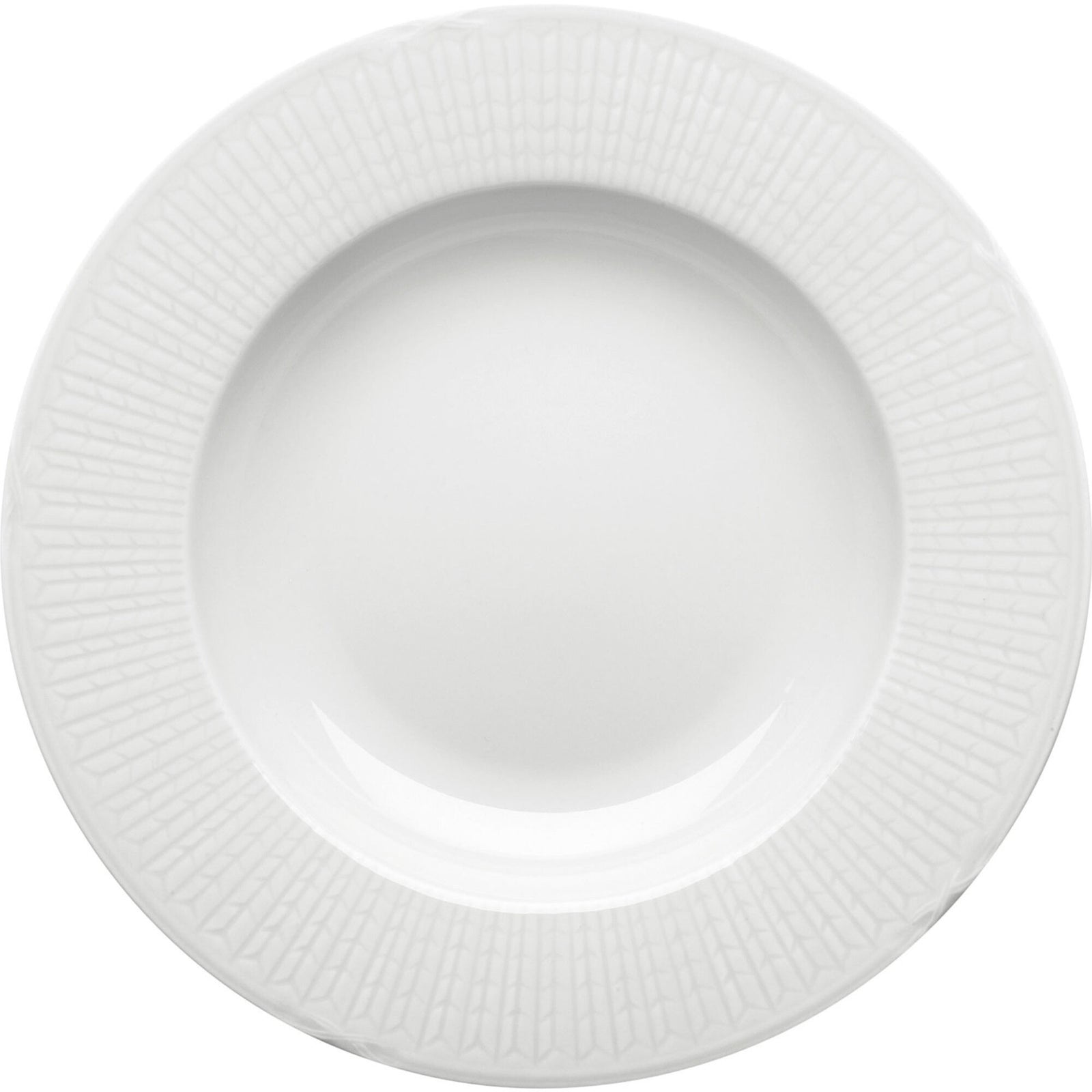 Rörstrand Rörstrand Swedish Grace dyb tallerken, 25 cm., hvid – produktbillede (Madtallerken)