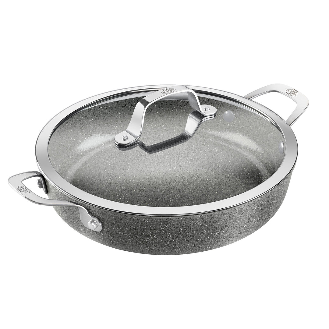 Ballarini Ballarini Salina serveringspande med låg 28 cm, aluminium – produktvisning (Stegepande)
