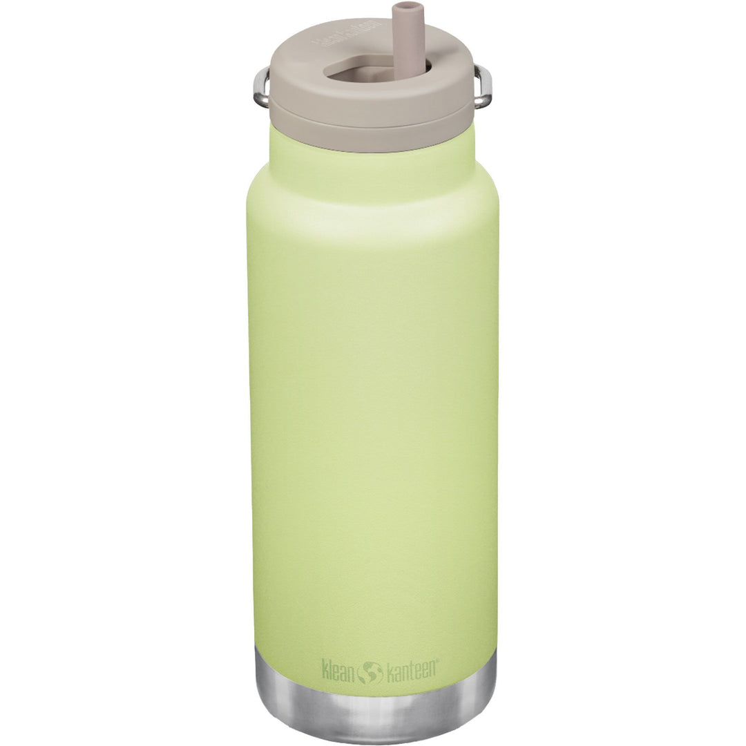 Klean kanteen Klean kanteen TK-Wide Twist Cap Vandflaske 946 ml, Shadow Lime – vinkelbillede (Termokande)