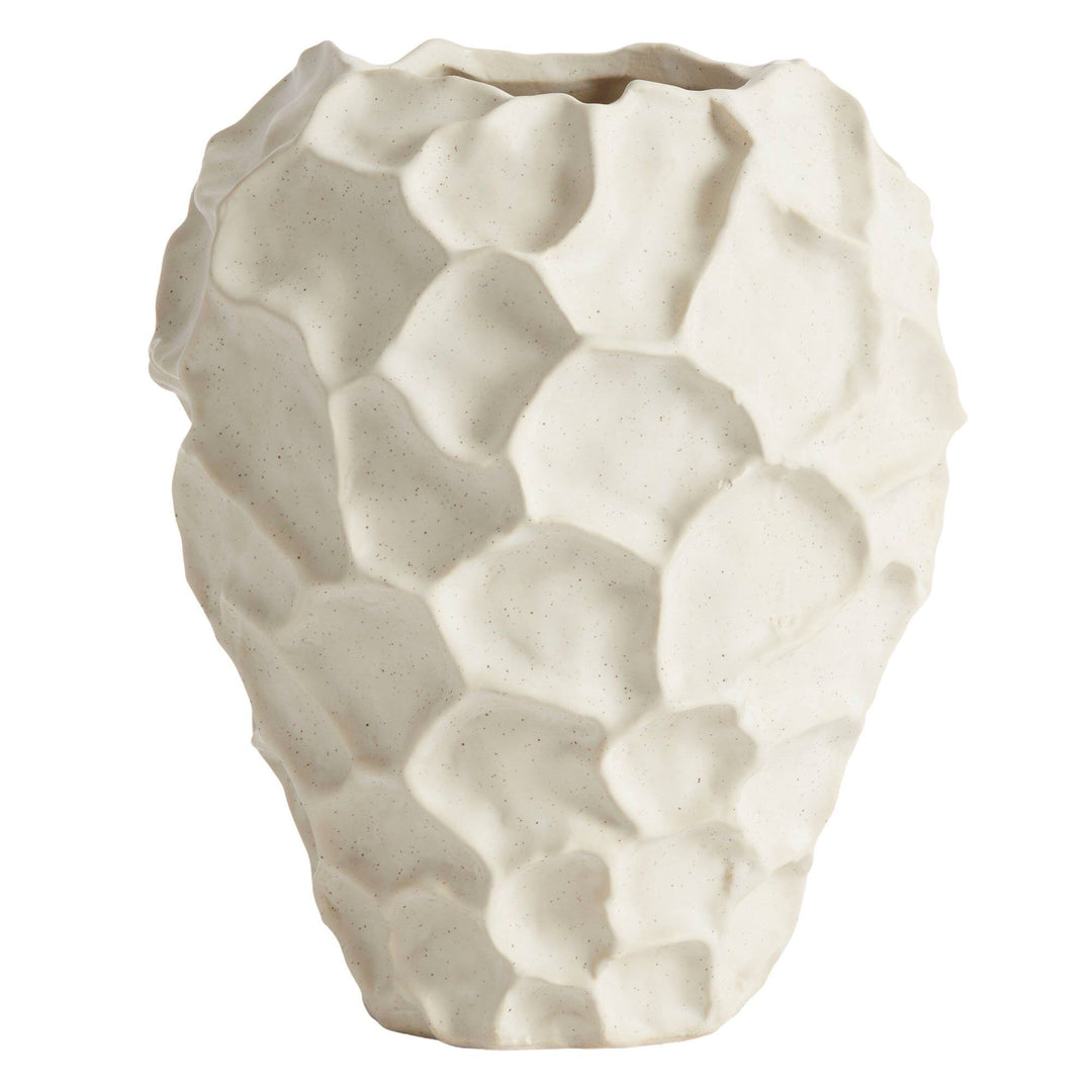 Muubs Muubs Soil vase 21,5 cm, vanilje – close-up (Vase)