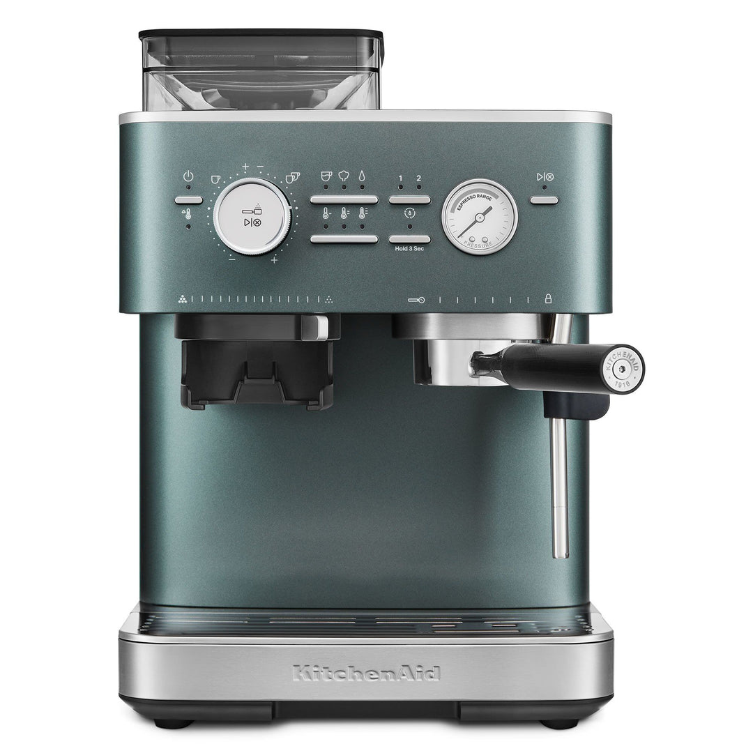 Kitchenaid Kitchenaid Espressomaskine med kaffekværn, juniper ❤ detaljebillede (Espressomaskiner)
