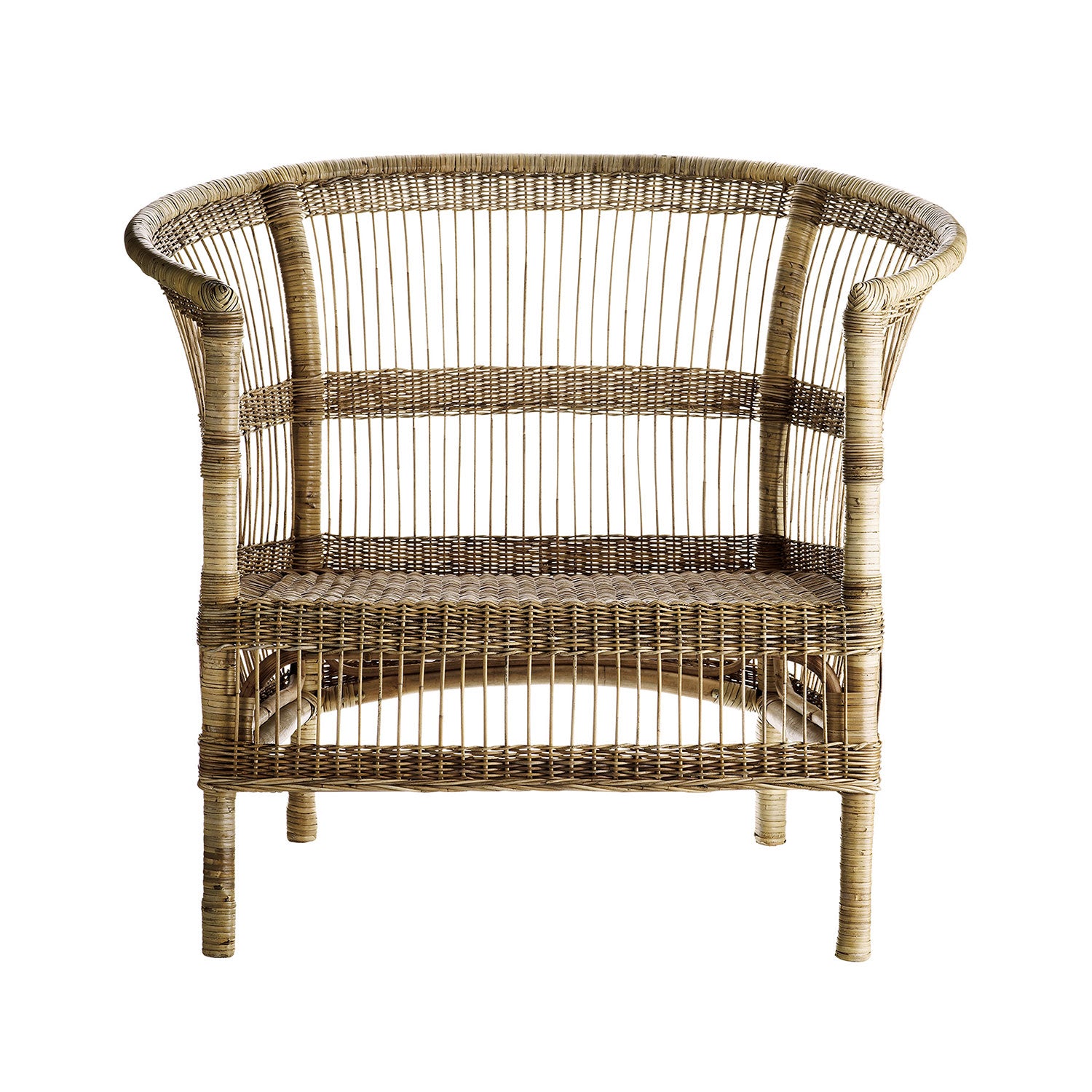 Produktbillede af TINE K HOME LOUNGE STOL RATTAN 88 i premium kvalitet
