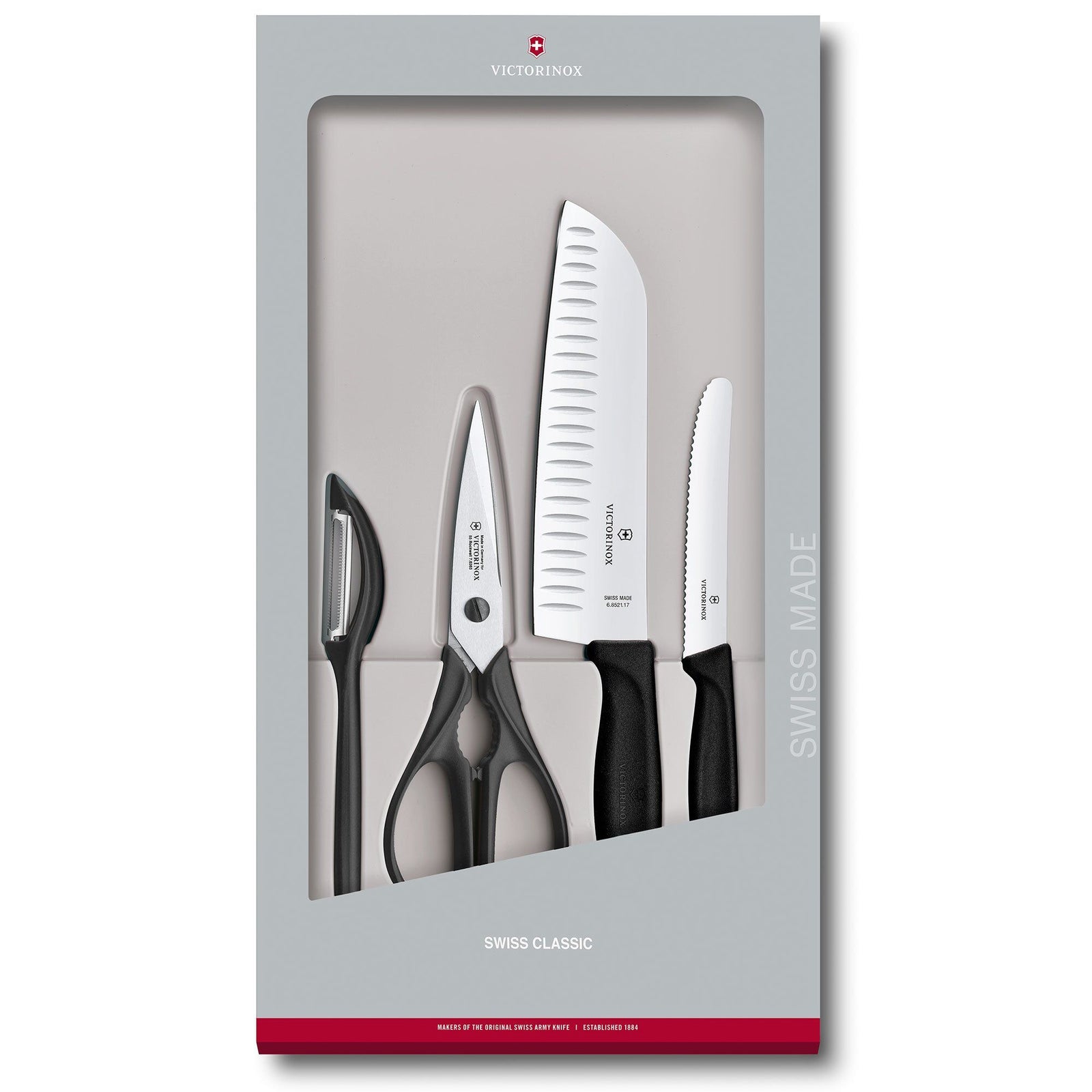 Victorinox Victorinox Swiss Classic knivsæt 4 dele ❤ produktbillede i kategorien Knivsæt
