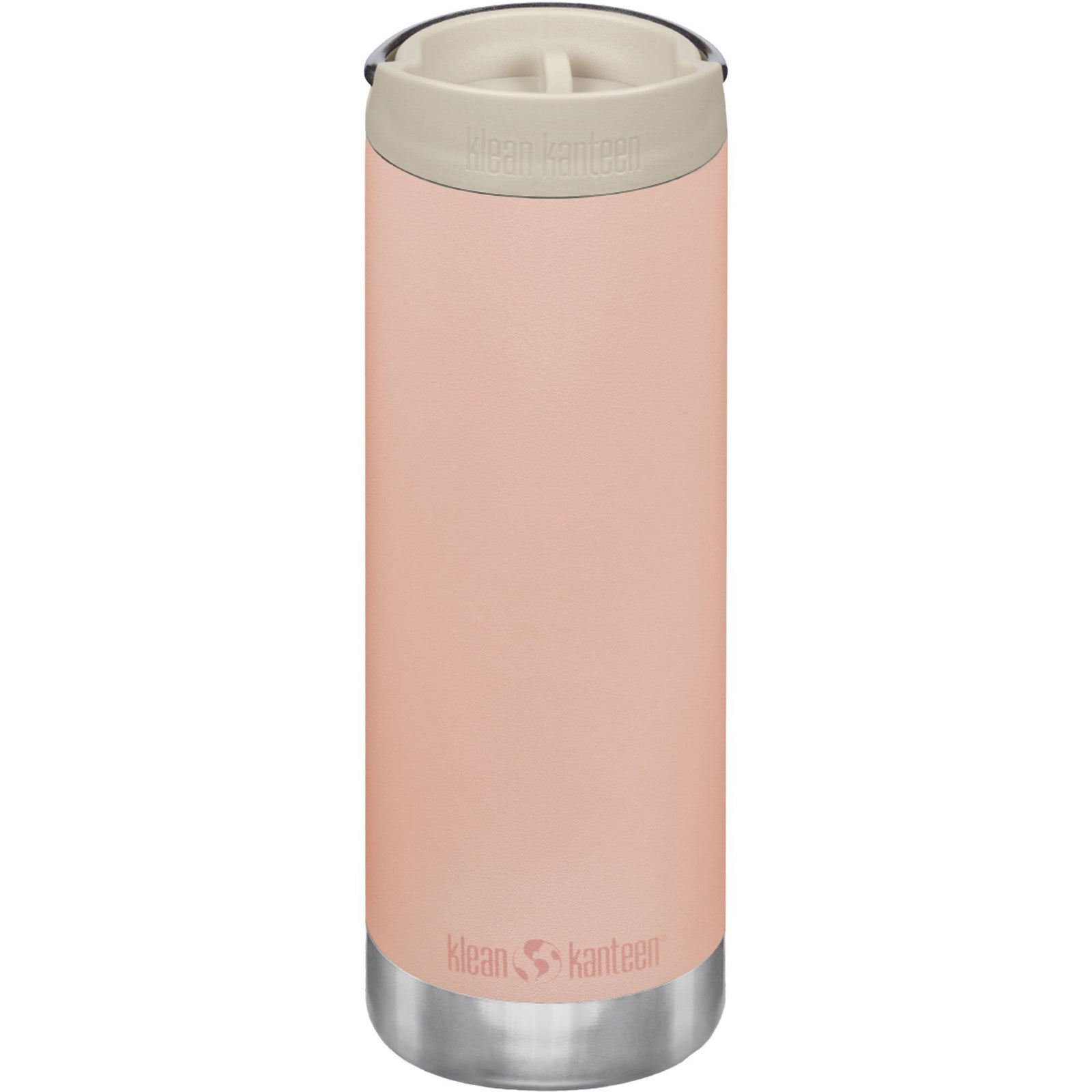 Klean kanteen Klean kanteen TKWide Café Cap Vandflaske 473 ml, Peach Parfait ❤ vinkelbillede (Termokopper)