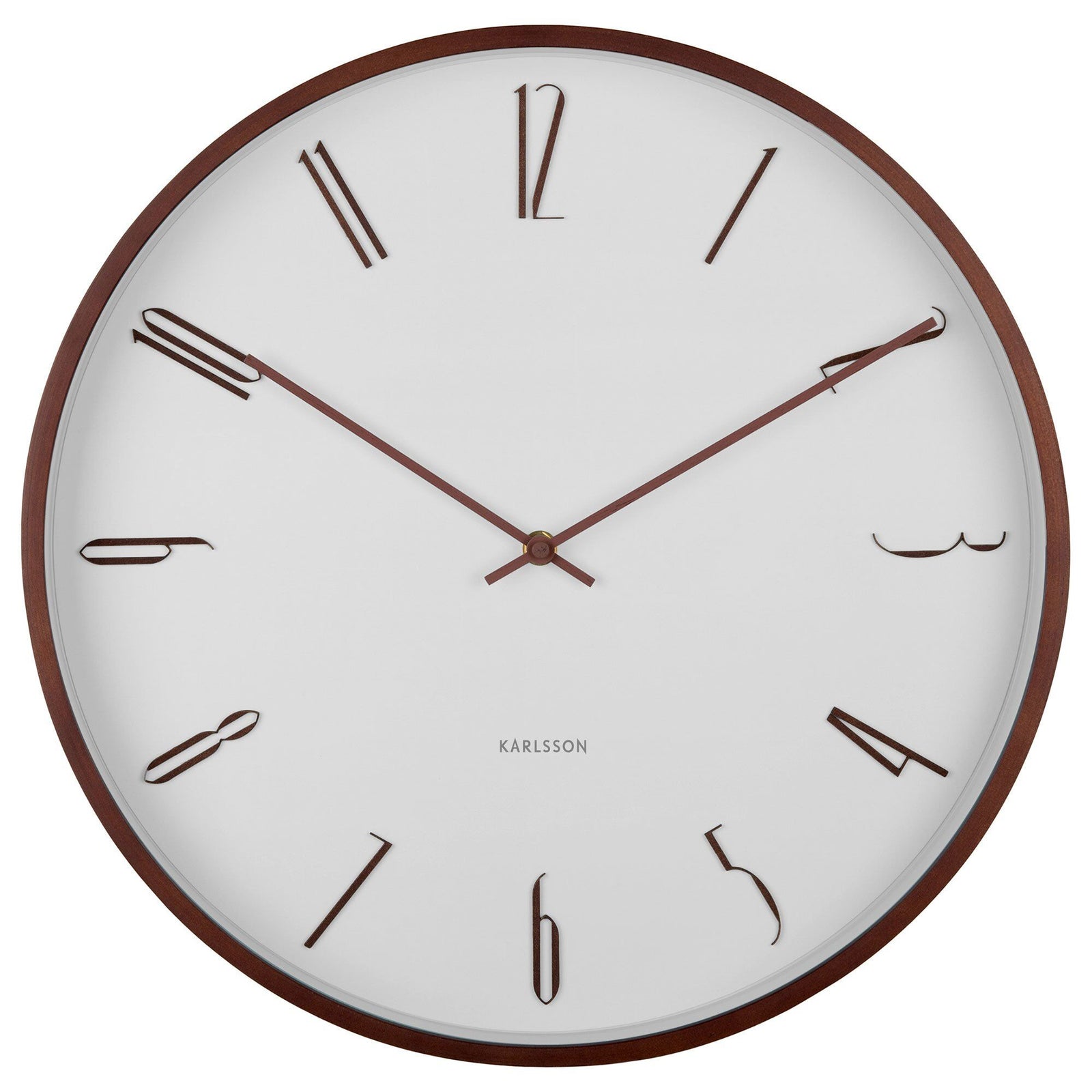 Karlsson Karlsson Scandia vægur 40 cm, white – produktvisning (Vægur)
