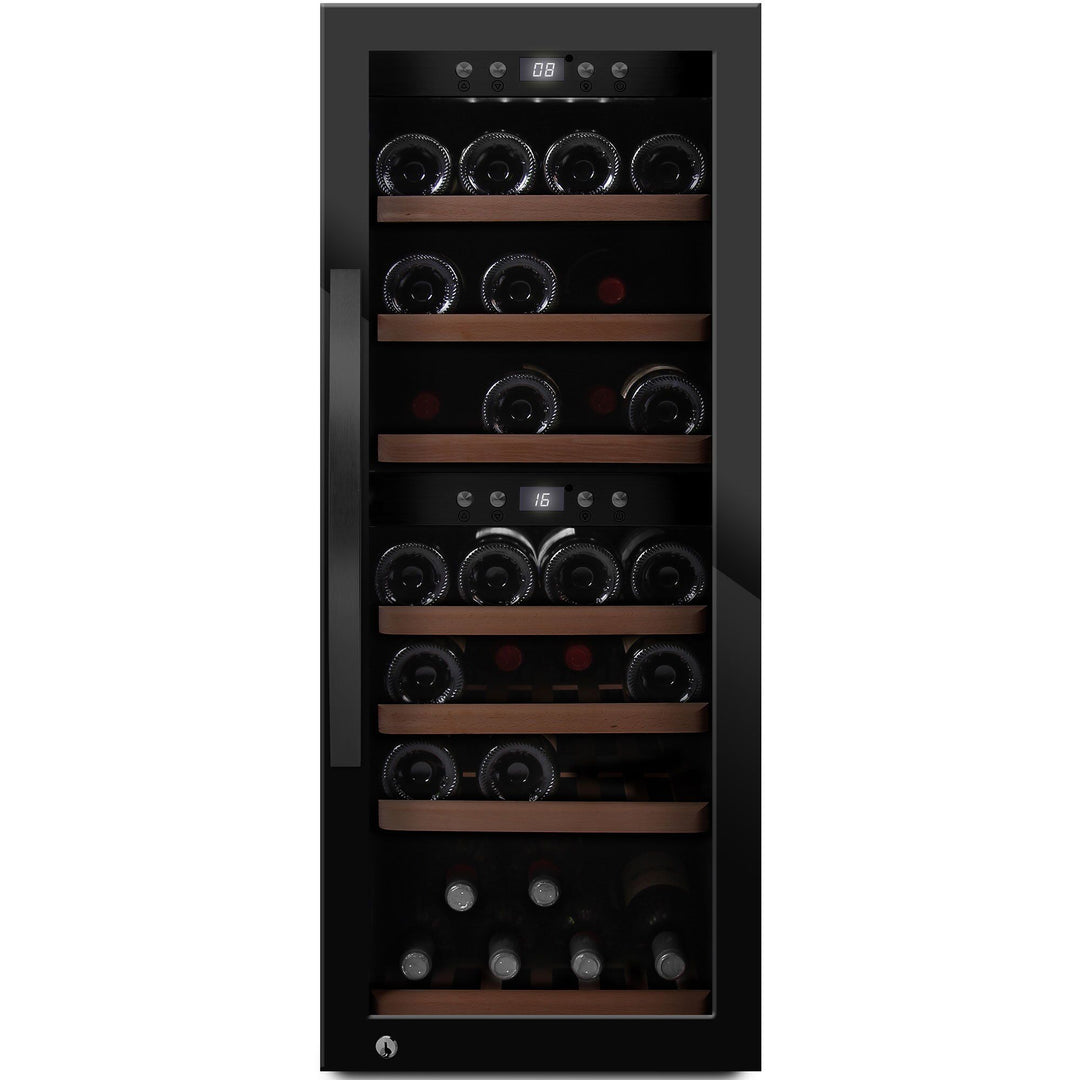 Mquvée Mquvée WineExpert 38 vinkøleskab, sort – close-up (Vinkøleskabe)