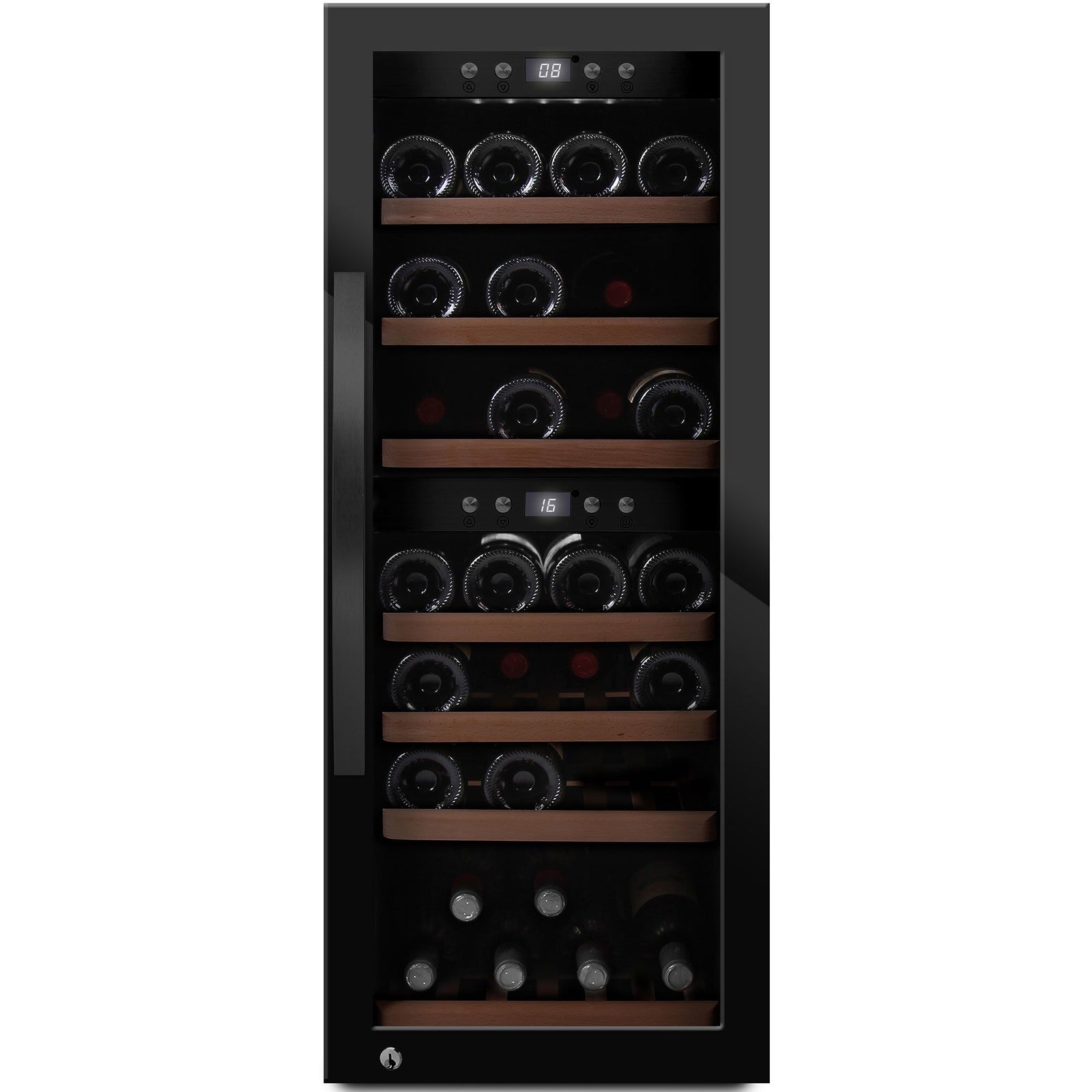 Mquvée Mquvée WineExpert 38 vinkøleskab, sort – close-up (Vinkøleskabe)