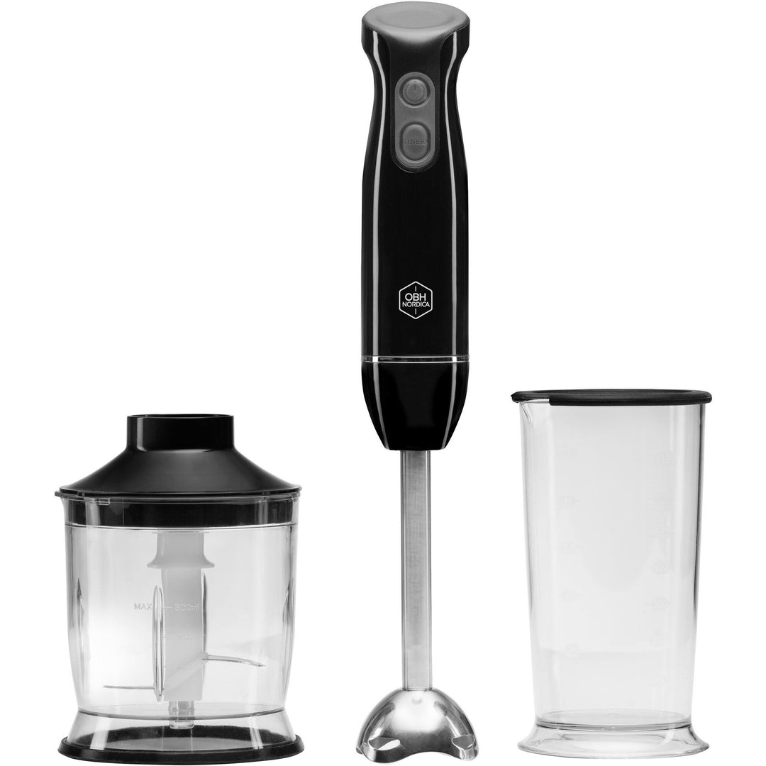 Obh nordica Obh nordica Super Mix Pro stavblendersæt, sort – produktvisning (Stavblender)