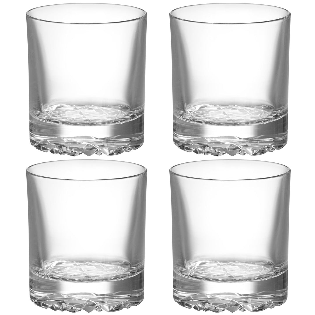 Orrefors Orrefors Carat Double Old Fashioned glas 28 cl, 4-pack ❤ detaljebillede (Glas)
