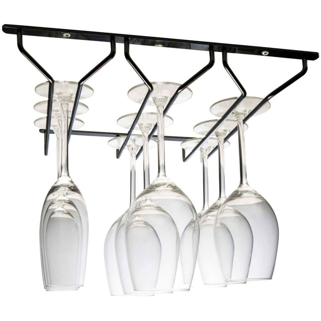 Hahn kitchenware Hahn kitchenware Vinstativ Sort 3 rækker ❤ produktbillede (Vinstativ)