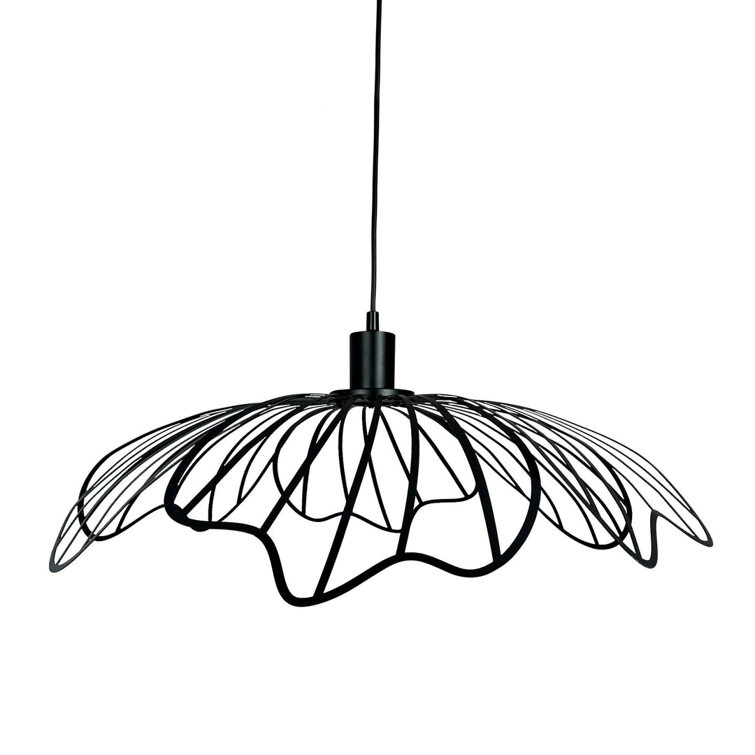 Dyberg larsen Dyberg larsen Blumen pendellampe, mat sort – produktbillede (Lampe)