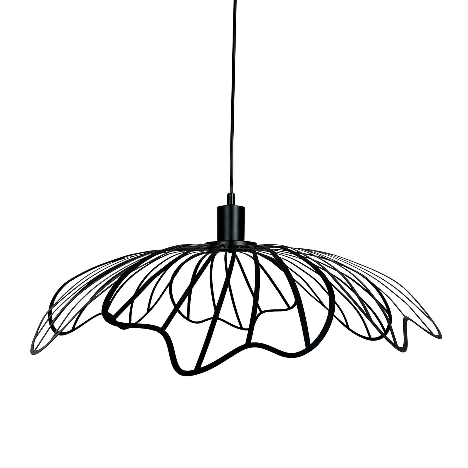 Dyberg larsen Dyberg larsen Blumen pendellampe, mat sort – produktbillede (Lampe)