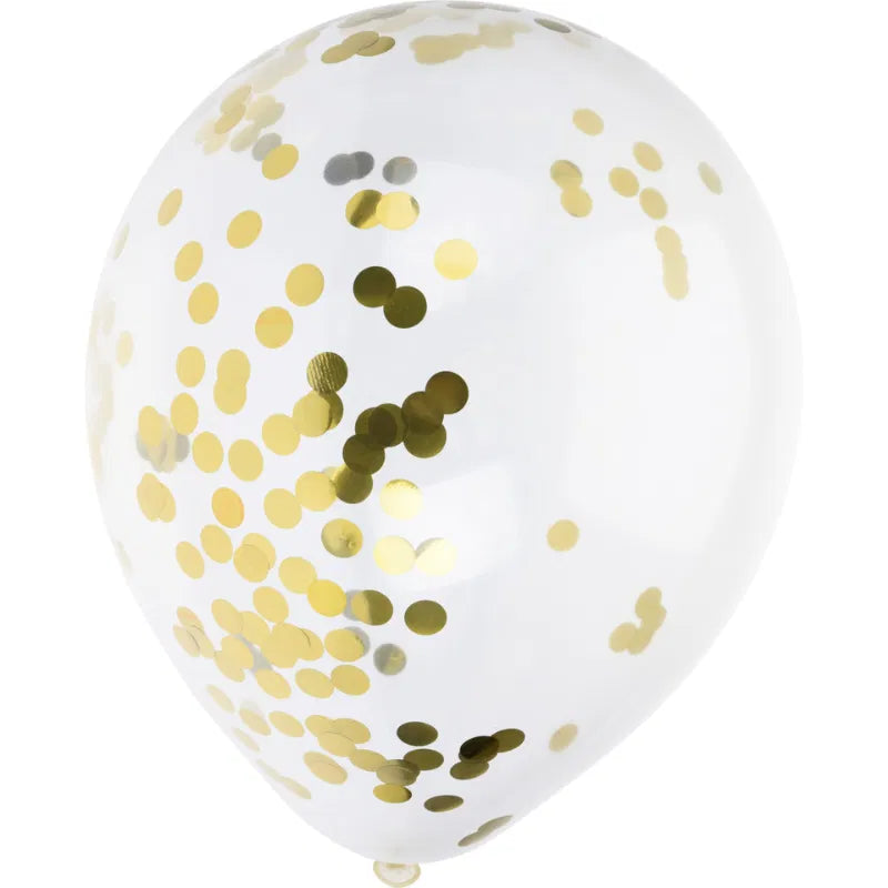 Balloner Med Konfetti 8 Stk.