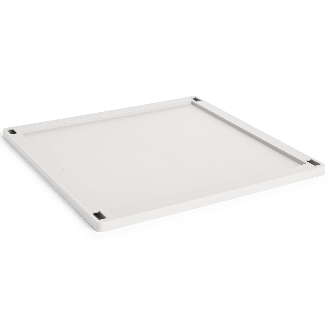 Hay HAY Colour Crate Large Square Låg, offwhite – produktbillede (Opbevaringsboks)
