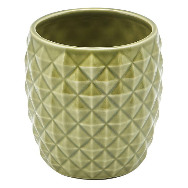 Produktbillede af Grøn Ananas Tiki-krus 40cl Genware på tilbud – premium kvalitet og detaljer