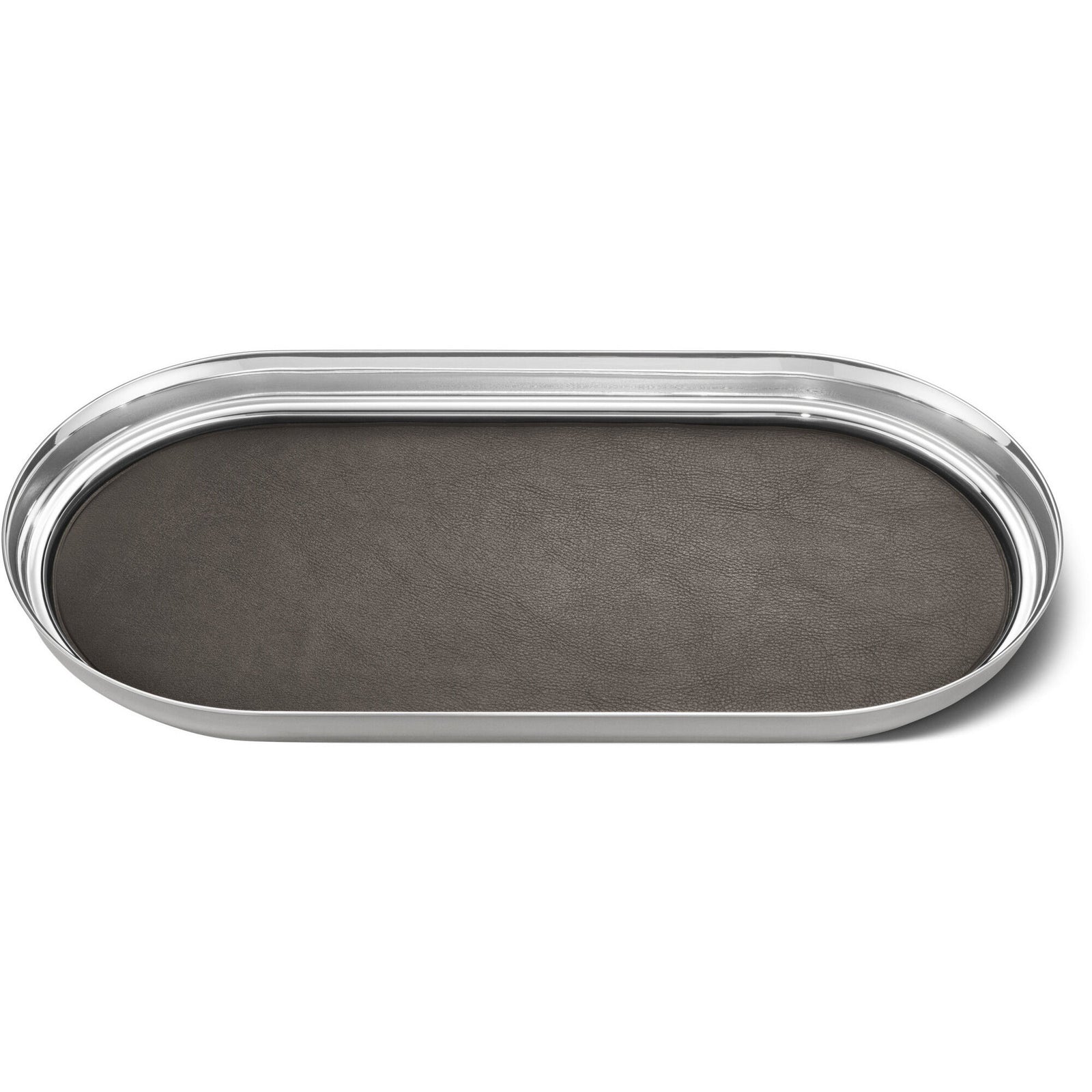 Georg jensen Georg jensen Manhattan Bakke Stål & Læder – produktbillede (Bakke)