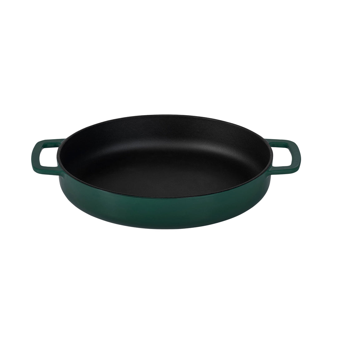 Combekk Combekk Støbejernspande Ø28 cm, grøn ❤ produktfoto i kategorien Stegepander