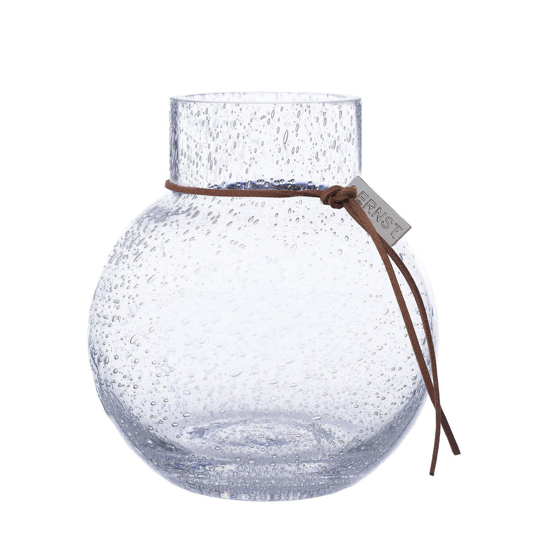 Ernst Ernst Bubblig glasvase 14 cm ❤ billede i brug (Vase)
