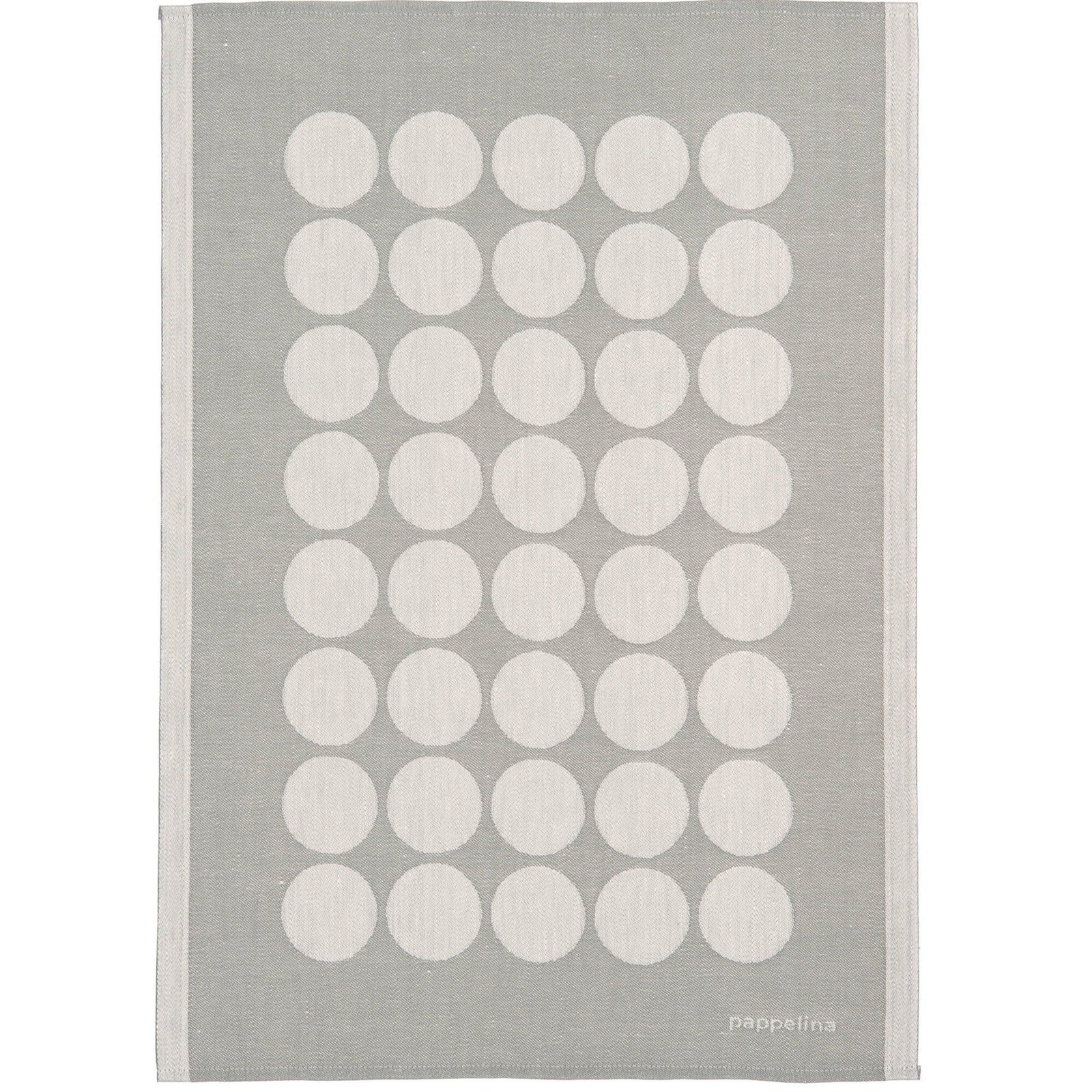 Pappelina Pappelina Viskestykke Fia, 46 x 66 cm., white grey – produktvisning (Køkkenhåndklæde)