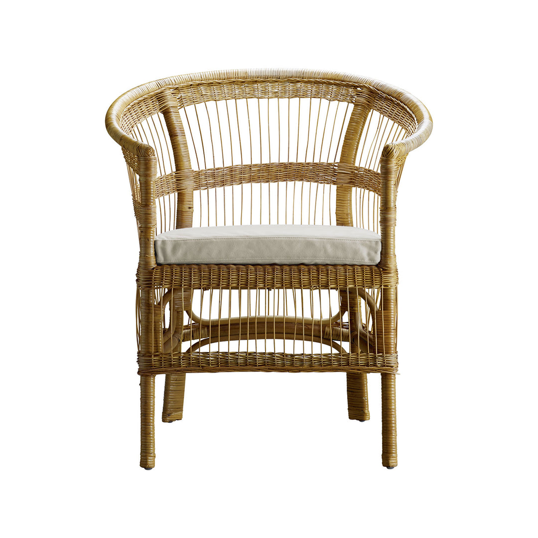 Produktbillede af TINE K HOME STOL RATTAN INKL HYNDE SAND 82 i premium kvalitet