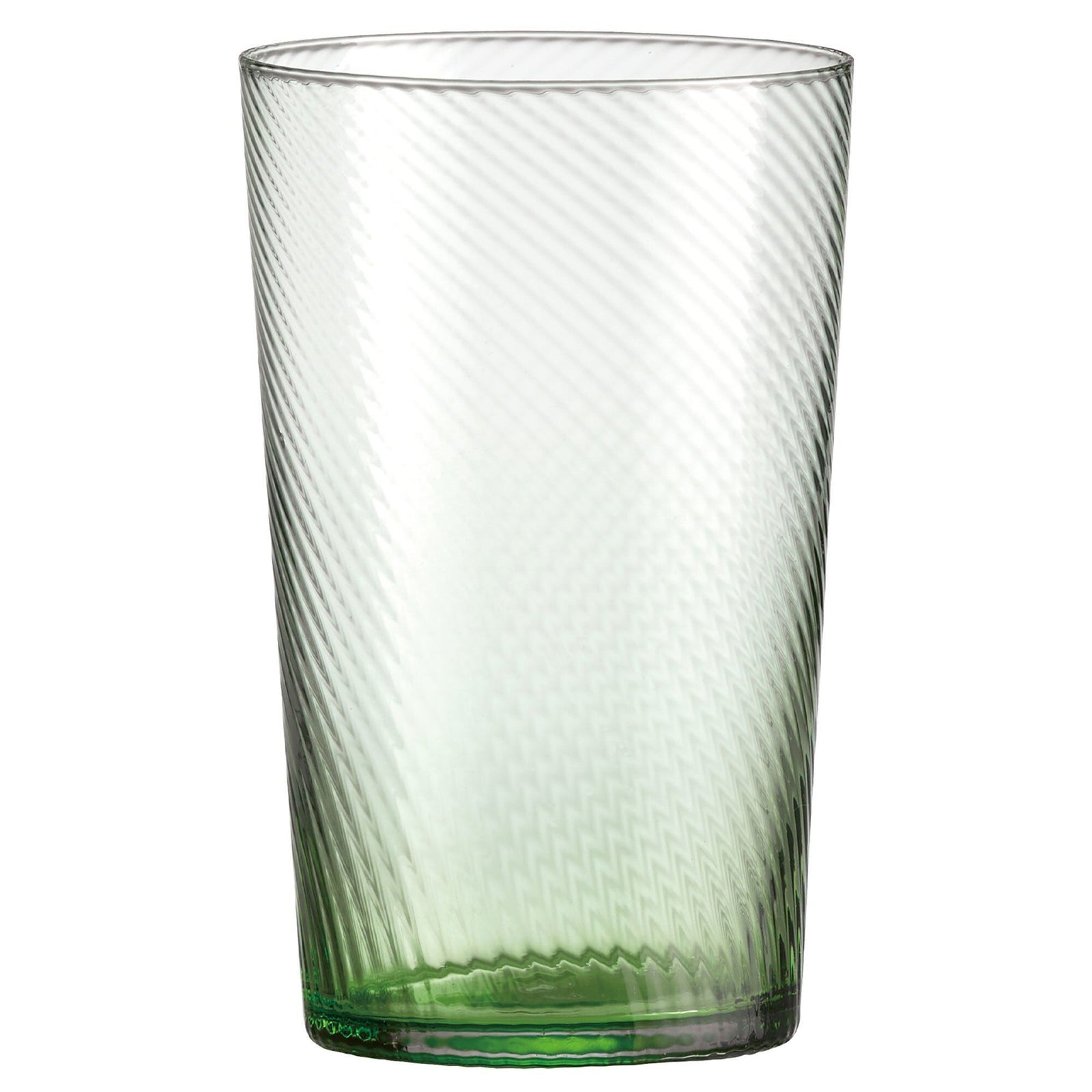 Aida Aida RAW Unique Swirl highballglas 45 cl, grøn – detaljebillede (Drinkglas)