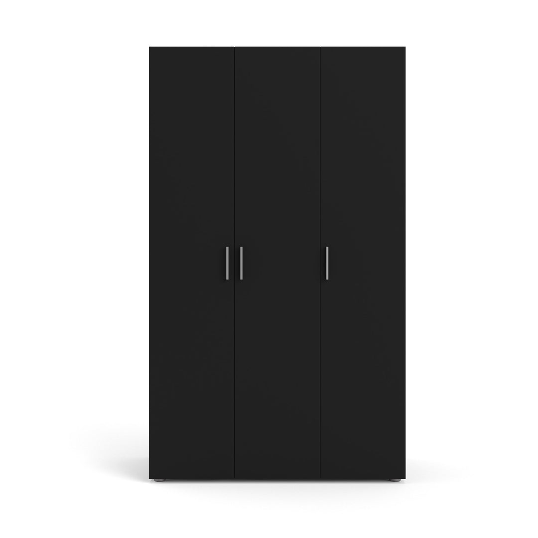 TVILUM Pepe Garderobeskab 3 lågerr ParcelMatt Black Matt Black