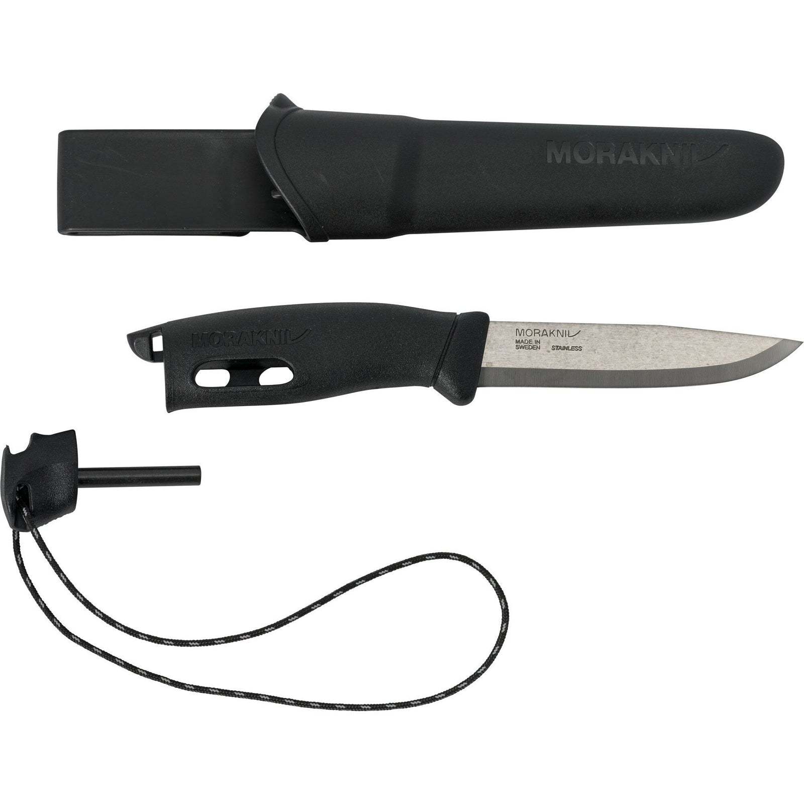 Morakniv Morakniv Companion Spark (S), sort ❤ frontbillede (Friluftskniv)