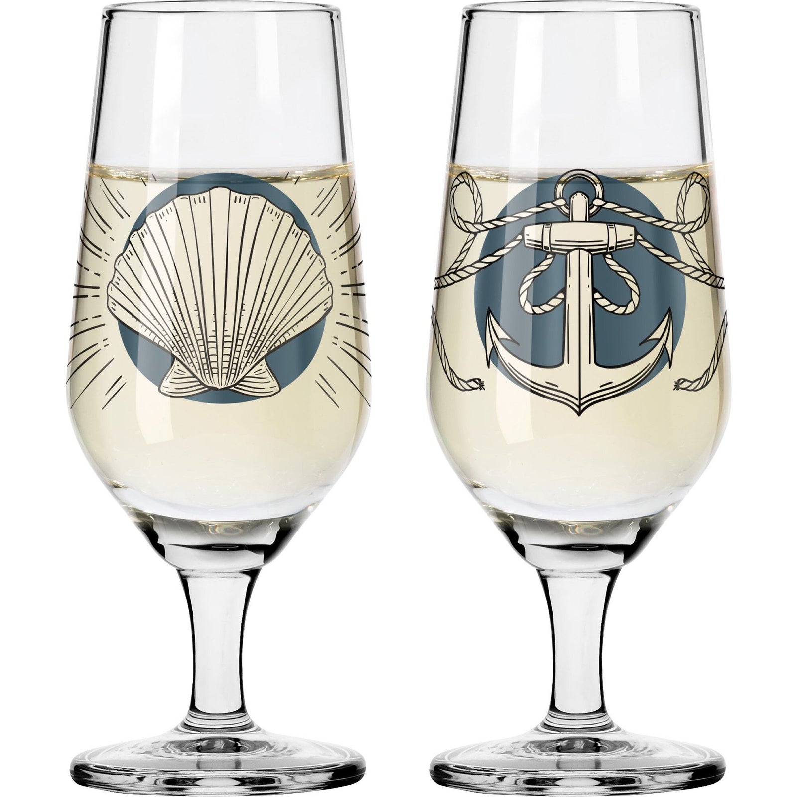Ritzenhoff Ritzenhoff Brauchzeit snapseglas 2-pak, NO:1&2 – detaljebillede (Snapseglas)