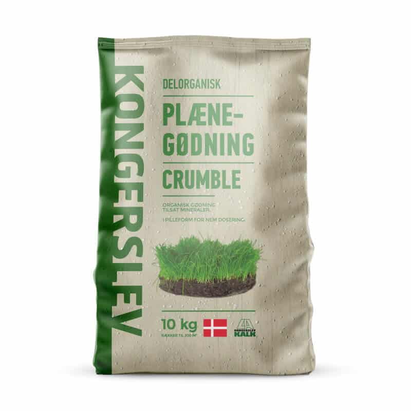Produktbillede af Delorganisk plænegødning 10 kg NPK 12-3-5 på tilbud i høj kvalitet