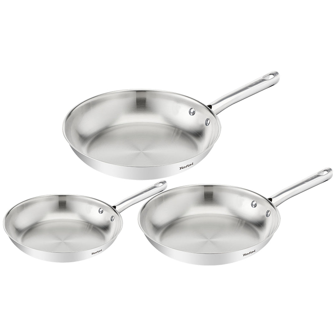Tefal Tefal Duetto ON stegepandesæt 20 + 24 + 28 cm – frontbillede (Stegepande sættet)
