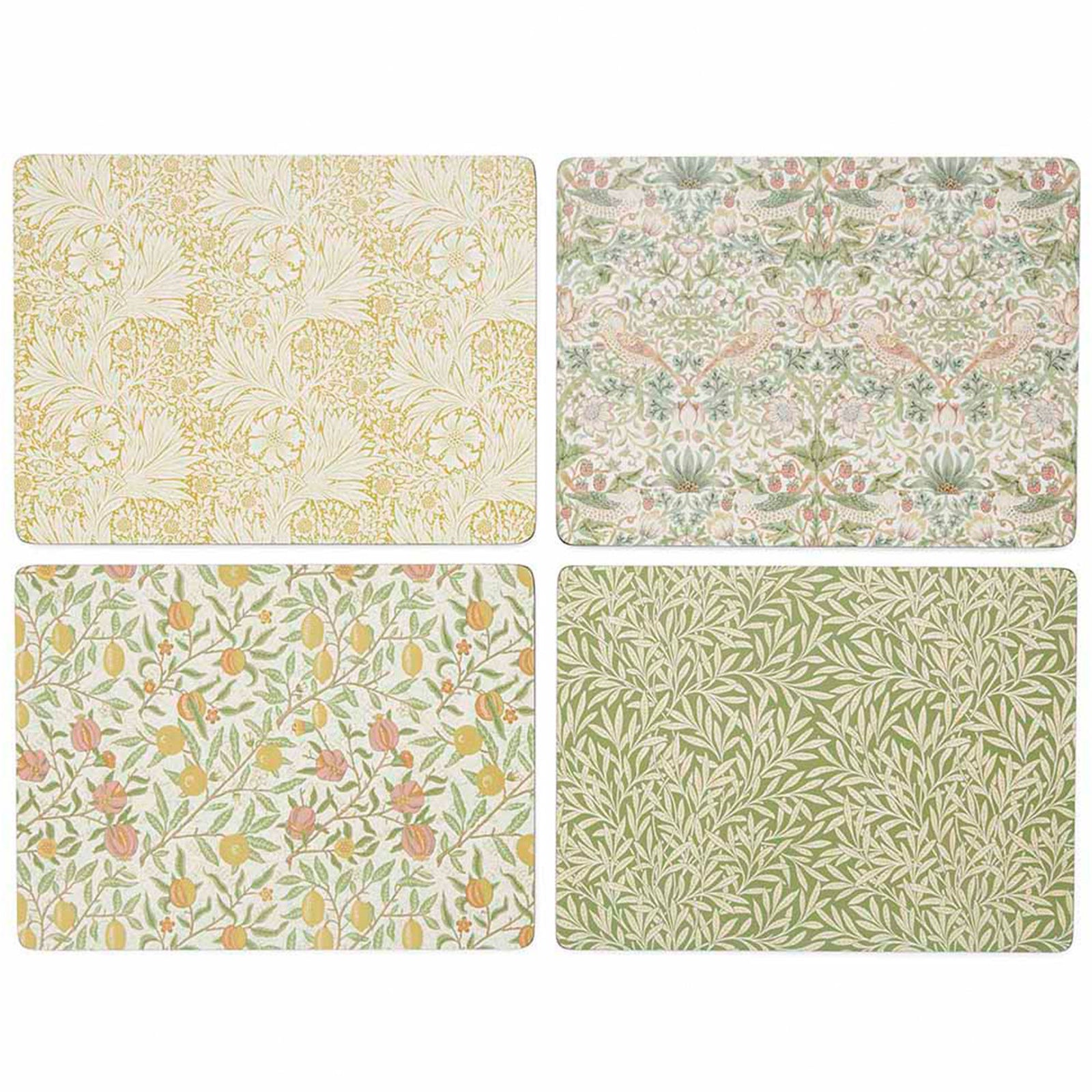 Spode Spode Morris & Co Simply Mixed dækkeservietter 4-pak – billede i brug (Bordskåner)