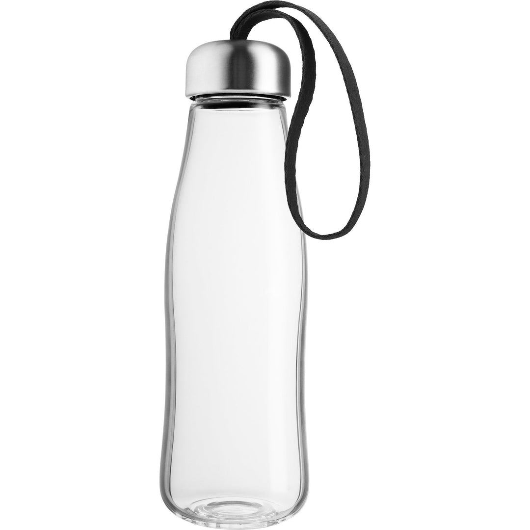 Eva solo Eva solo Drikkeflaske Glas 0,5 liter, Sort ❤ detaljebillede (Vandflaske)