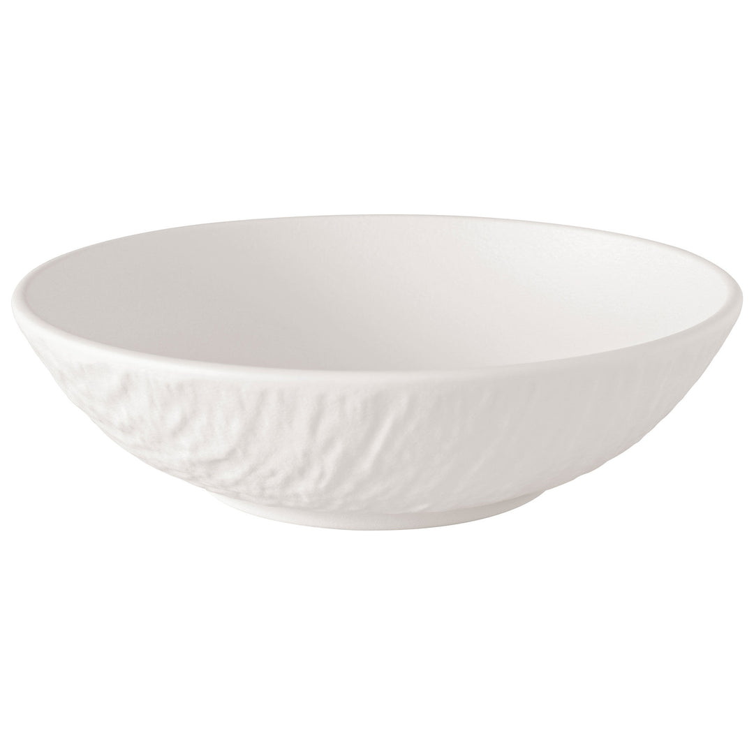 Villeroy & boch Villeroy & Boch Manufacture Rock Blanc Skål Ø13 cm, hvid – vinkelbillede (Skål)