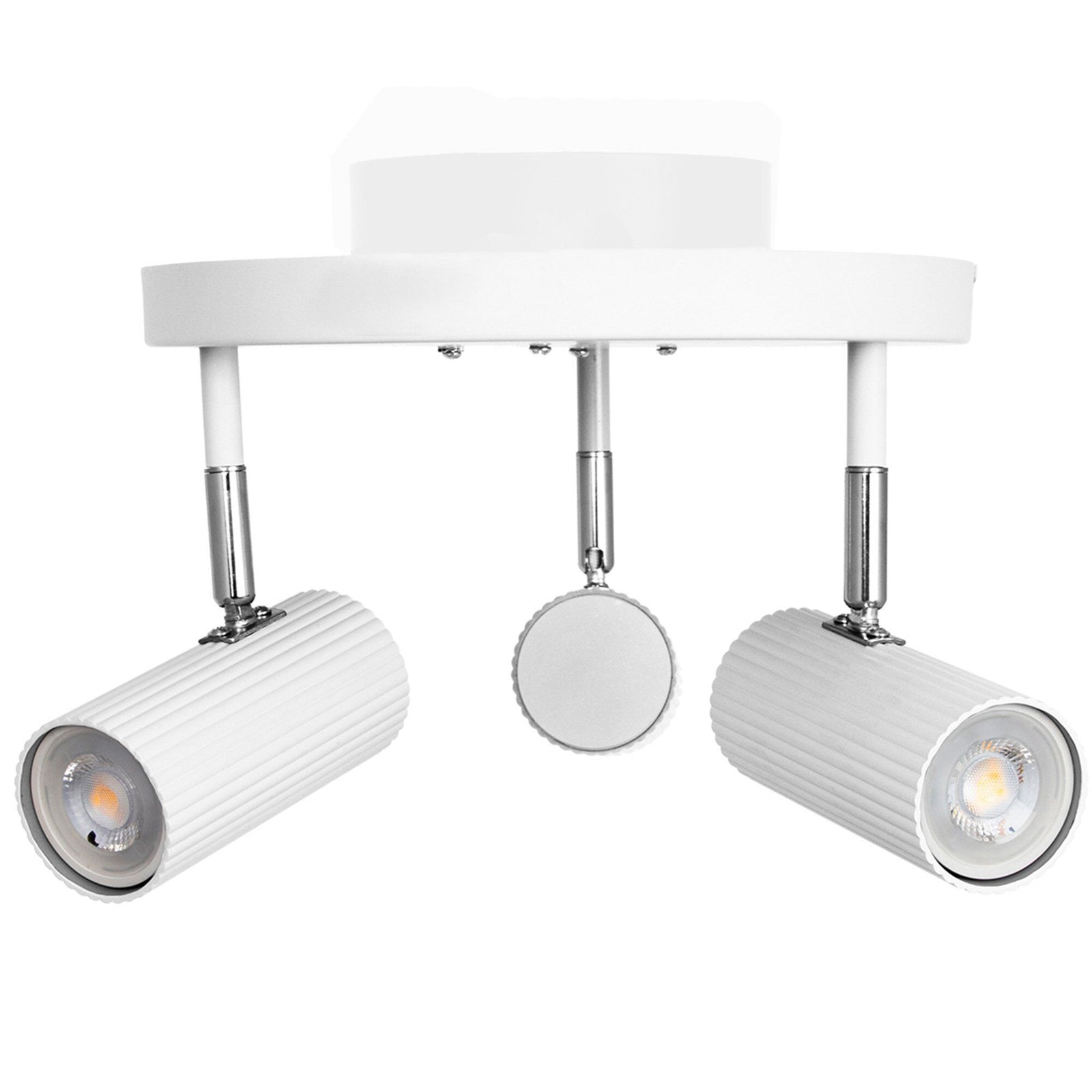 Globen lighting Globen lighting Hubble 3 plafond, hvid – frontbillede (Lampe)