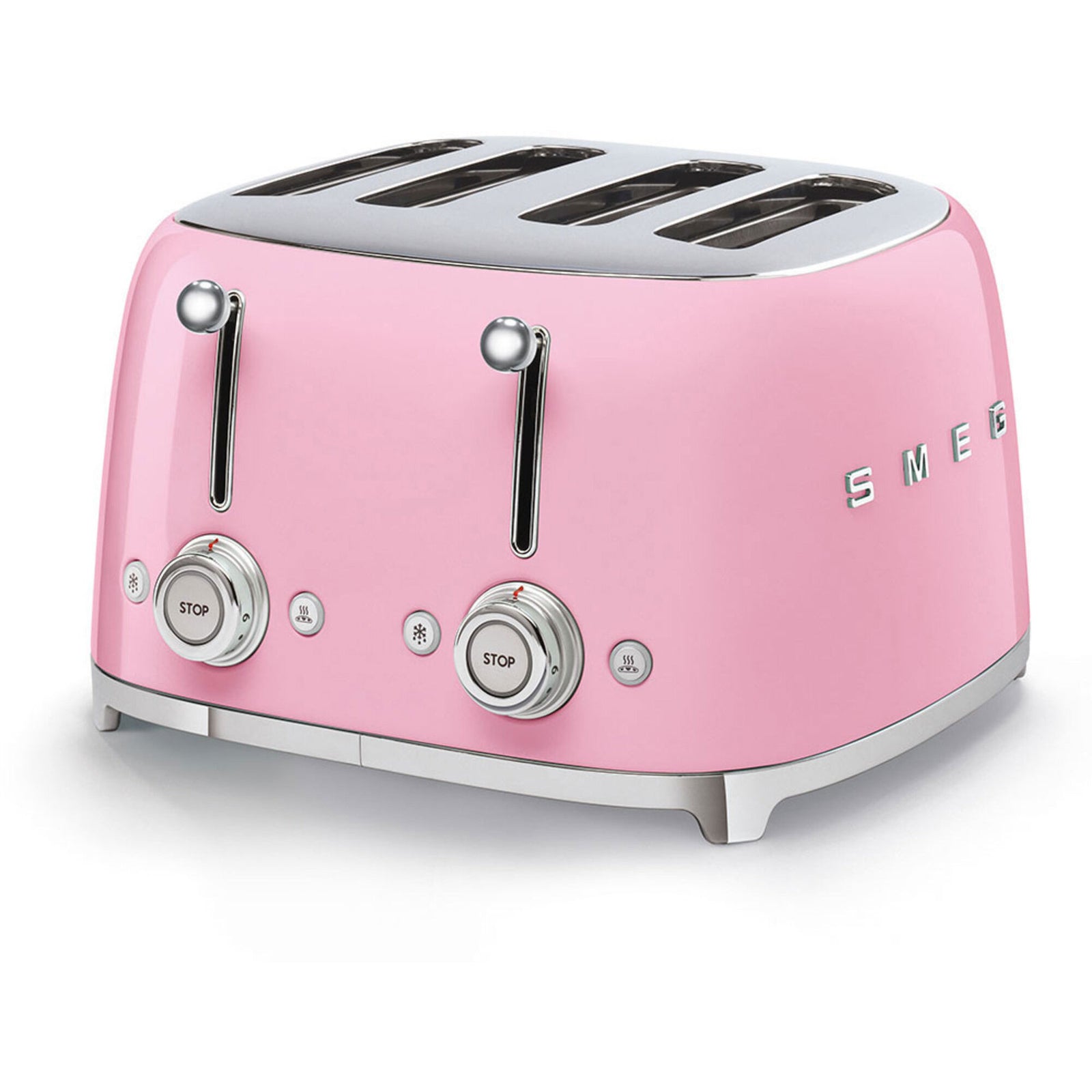 Smeg Smeg TSF03 Brødrister - rosa ❤ frontbillede (Brødristere)