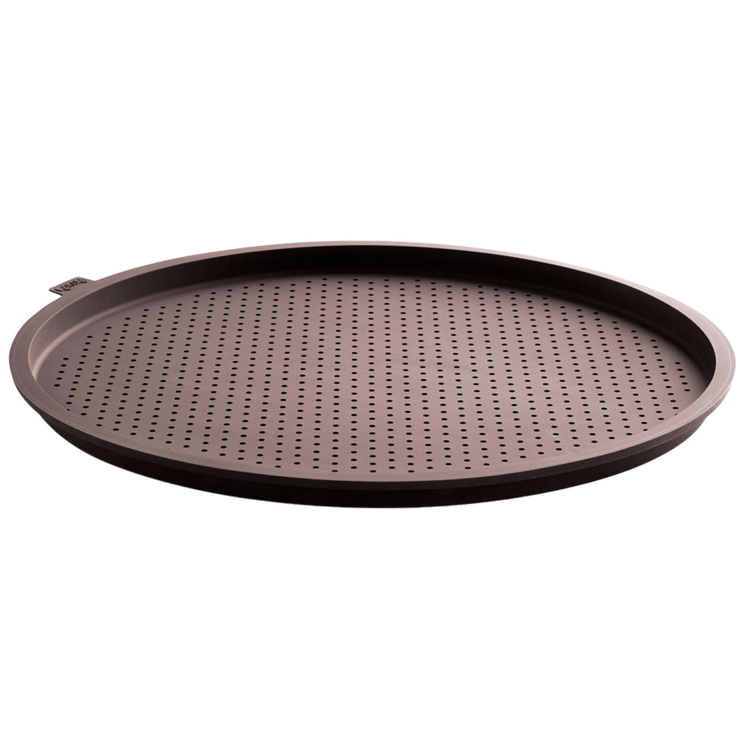 Lékué Lékué Rund pizzamåtte Ø36 cm, brun ❤ frontbillede (Pizzasten / Bagesten)